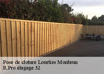 Pose de cloture lourties-monbrun-32140 R.Pro élagage 32