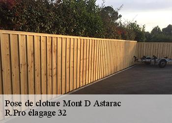 Pose de cloture mont-d-astarac-32140 R.Pro élagage 32