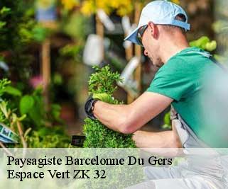 Paysagiste  barcelonne-du-gers-32720 Espace Vert ZK 32