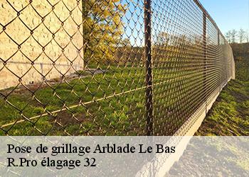 Pose de grillage  arblade-le-bas-32720 R.Pro élagage 32