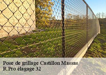 Pose de grillage  castillon-massas-32360 Espace Vert ZK 32