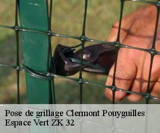 Pose de grillage  clermont-pouyguilles-32300 Espace Vert ZK 32