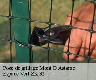 Pose de grillage  mont-d-astarac-32140 Espace Vert ZK 32