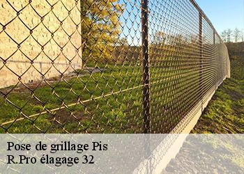 Pose de grillage pis-32500 R.Pro élagage 32