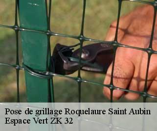 Pose de grillage  roquelaure-saint-aubin-32430 Espace Vert ZK 32