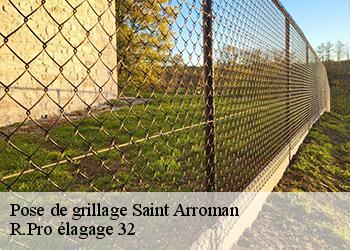 Pose de grillage saint-arroman-32300 R.Pro élagage 32